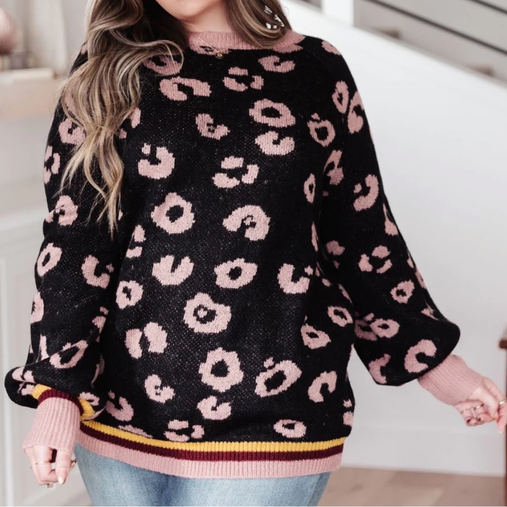 Andree by Unit cheetah sweater